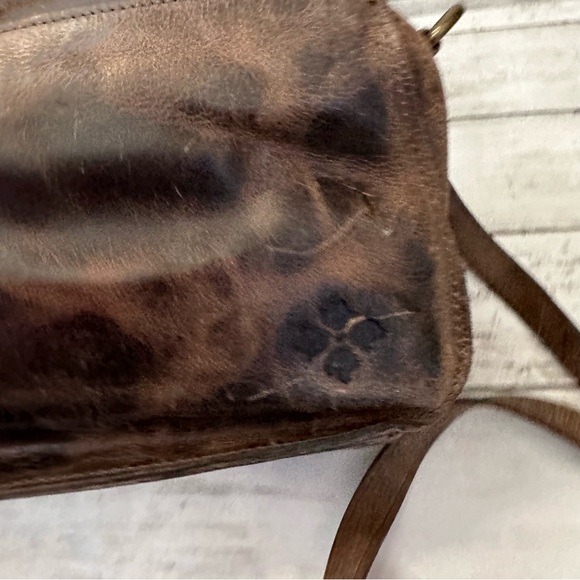 PATRICIA NASH Beaumont Artesian Tooled Leather Crossbody Bag Handbag - Picture 9 of 13